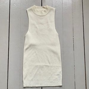 ASOS Design Maternity Knitted Racer Mock-neck Tank